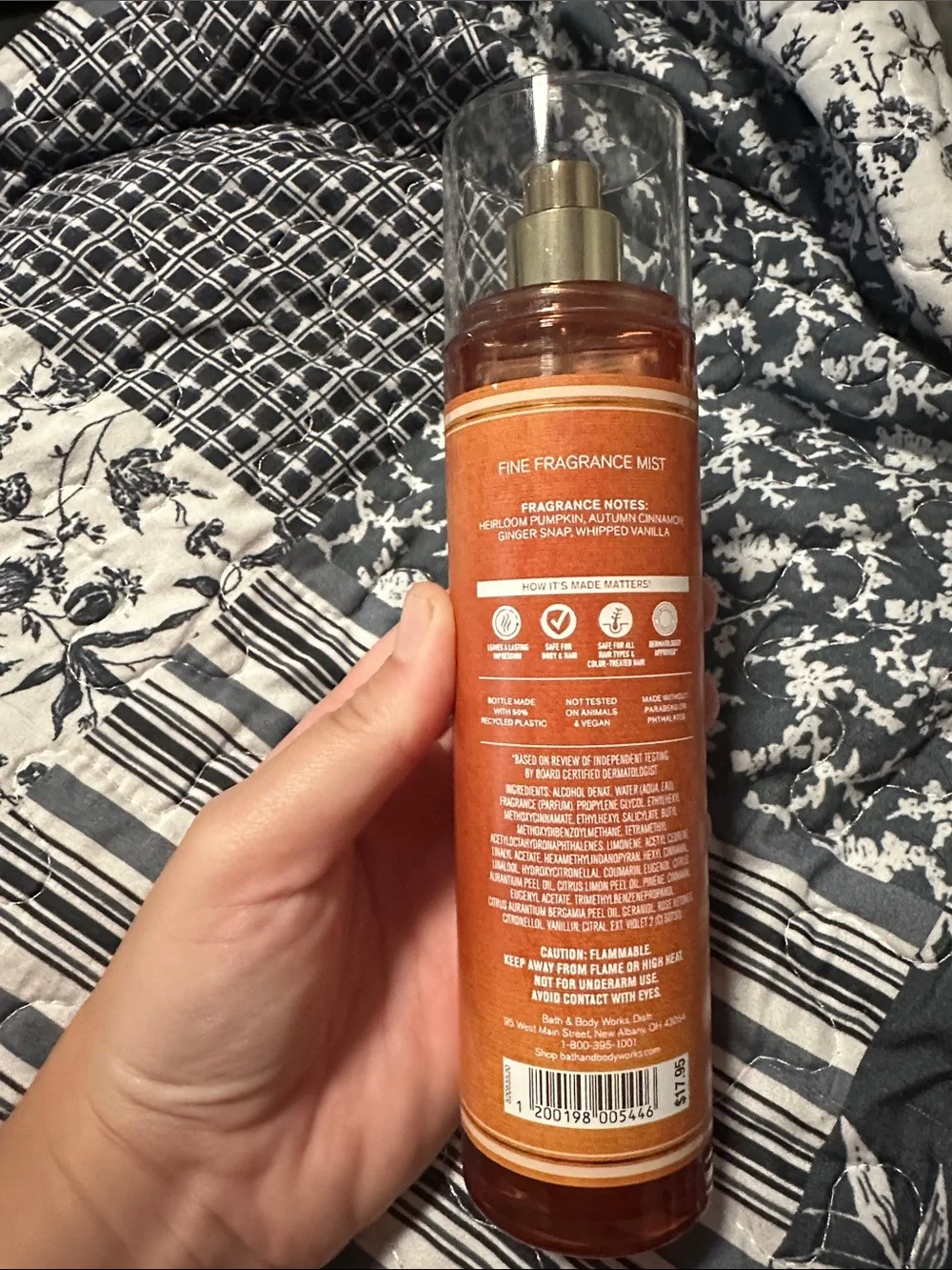 Sweet Cinnamon Pumpkin Fragrance Mist